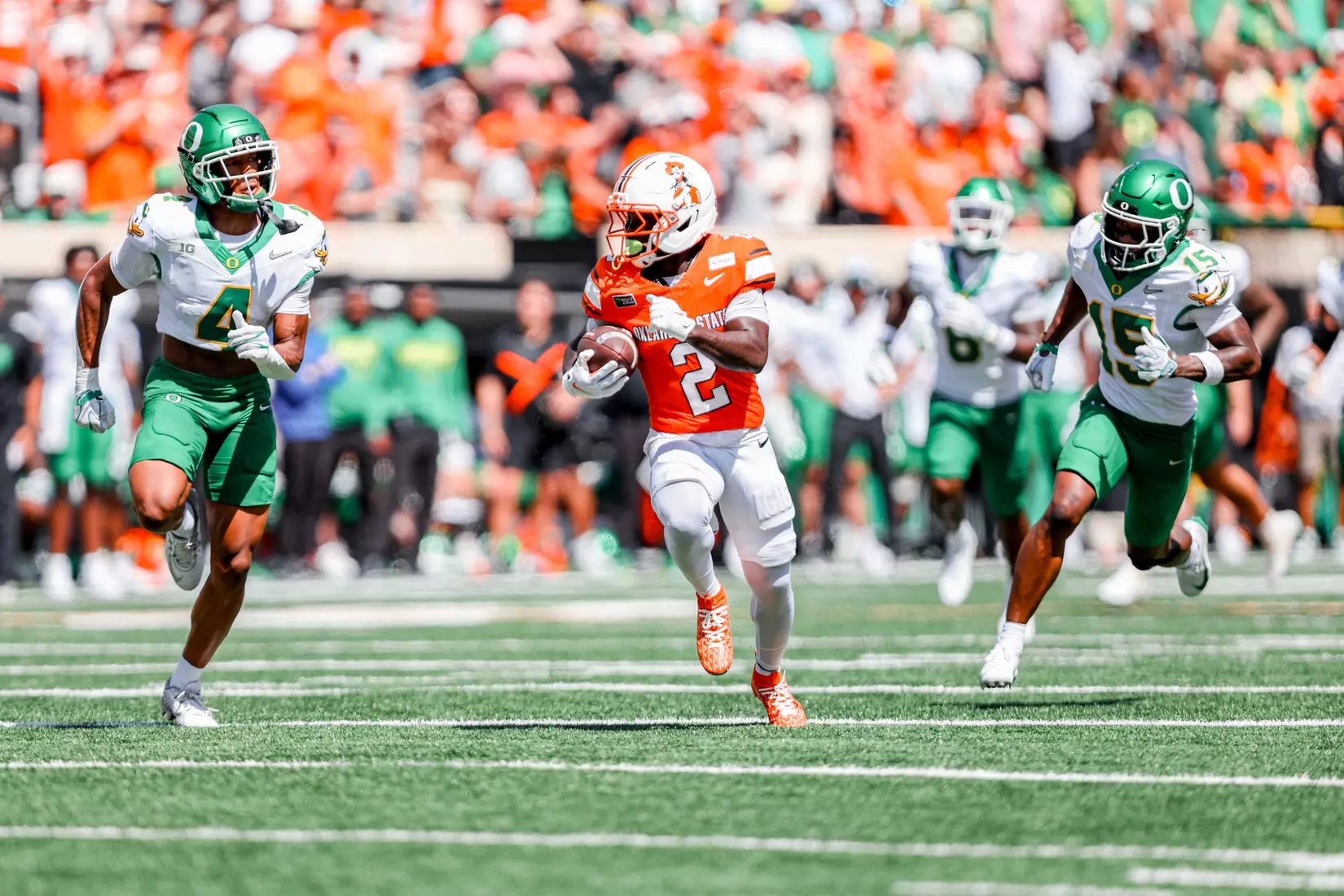 Image Taken at [event name], [day], [month date], [year], [venue], [city]. Brayden Hartmann/OSU Athletics