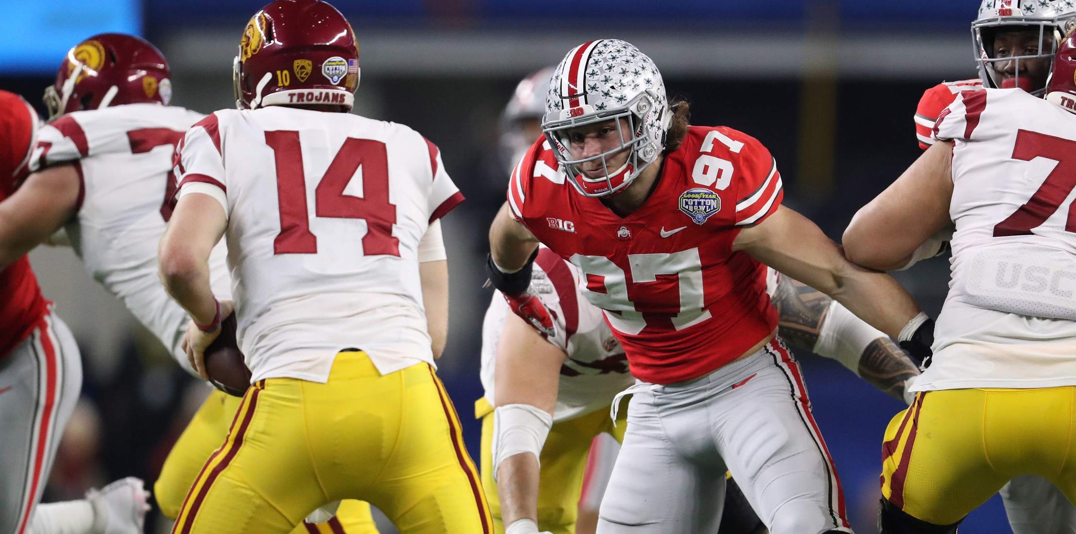 Football: Nick Bosa earns first-team AP All-America preseason honors – The  Lantern