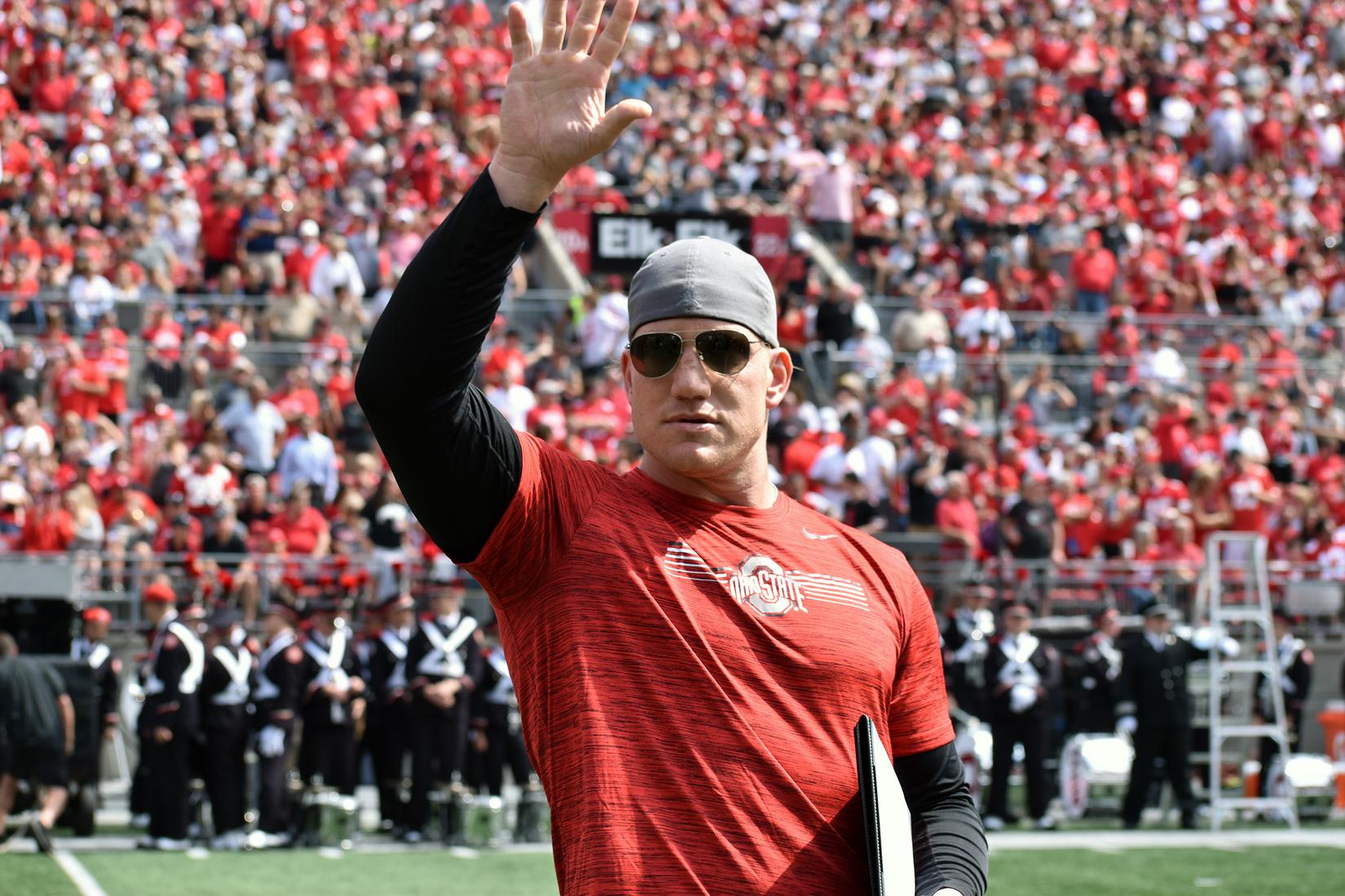 AJ Hawk – Hall of Fame Weekend - Ohio State