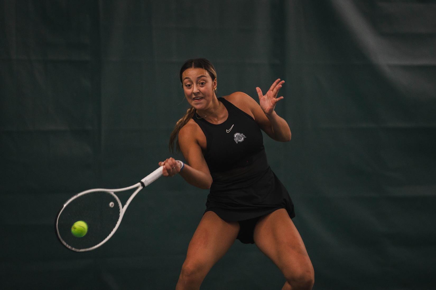 Buckeyes Fall to No. 2 Stanford in ITA Indoors Quarterfinals Ohio State