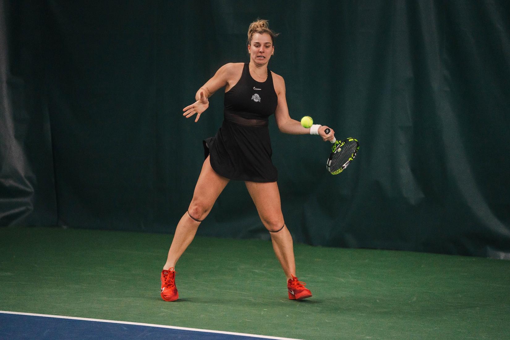 Buckeyes Fall to No. 2 Stanford in ITA Indoors Quarterfinals Ohio State