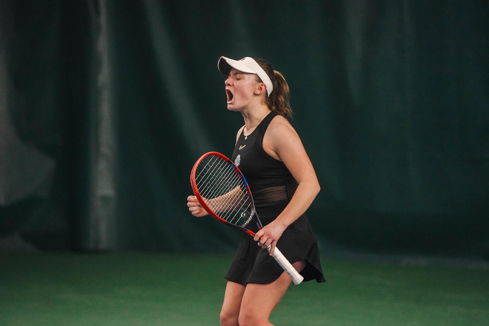 Buckeyes Fall to No. 2 Stanford in ITA Indoors Quarterfinals Ohio State