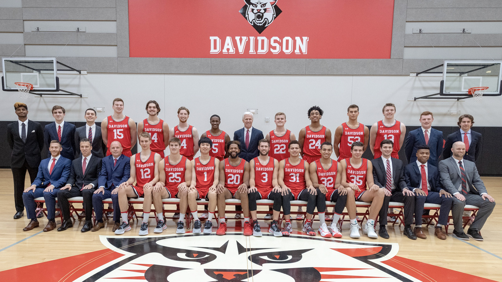 davidson college basketball roster