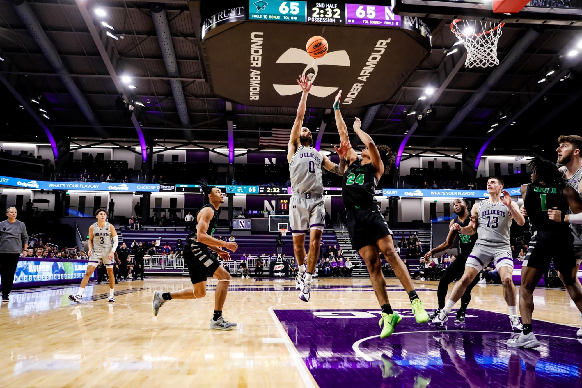 Northwestern men's basketball crushes Chicago State in historic game