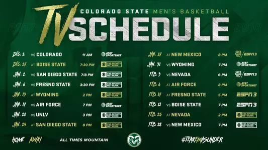 TV Schedule Graphic