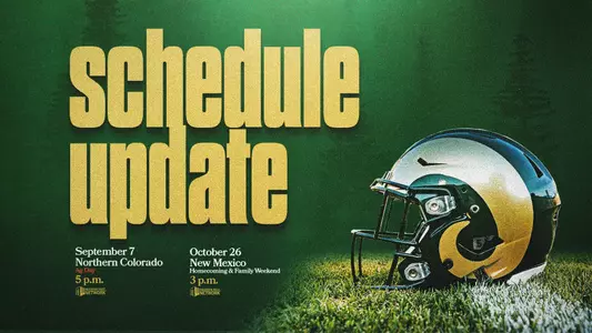 Colorado state football schedule sale