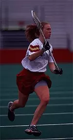 Senior captain Emily Ryan scored two goals in the loss to Georgetown.