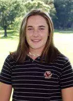 Freshman Alison Walshe finished just one shot off the pace at the Notre Dame Invitational.