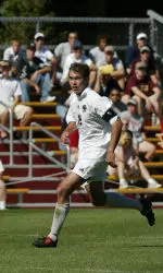 Senior co-captain Pat Haggerty was honored for his standout play.