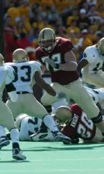 Junior tackle Jeremy Trueblood returns as one of the anchors of the BC offensive line.