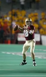 Senior Paul Peterson will start at quarterback when the Eagles open at Ball State on September 2.