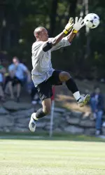 Sophomore Issey Maholo was named BIG EAST Goalkeeper of the Week for the second time.