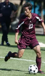 Freshman Satoshi Mitsuda scored the game-winner for the #6 Eagles.