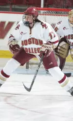 Defenseman Jill McInnis has tallied four points in the last four games for the Eagles.