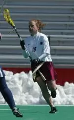 Jackie Yovankin scored the game-winning goal with 39 seconds remaining in double overtime on Saturday.