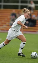 Luciani scored her first goal of the season in BC's 2-0 win