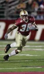 Junior running back L.V. Whitworth and the Eagles prepare to take the practice field Friday afternoon.