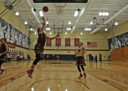 Women's Basketball action