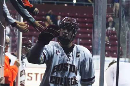 Casey Fitzgerald high five