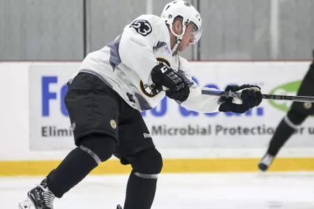 Ryan Fitzgerald _ Boston Bruins camp