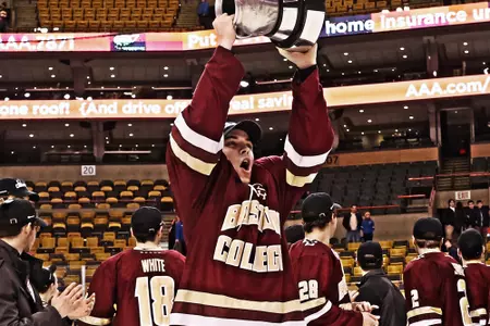 Casey Fitzgerald _ Beanpot Trophy