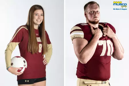 Clare Naughton and John Phillips, Eagles of the Week.