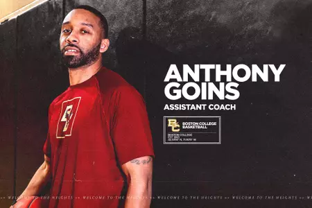 Anthony Goins joins the BC MBB coaching staff