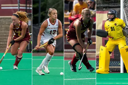 (Left to right) Margo Carlin, Peyton Hale, Kara Heck, and Caroline Kelly