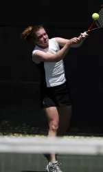 Emily Kirchem in action.