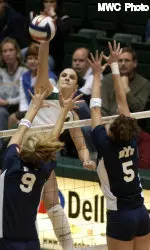 Rogers led the Rams with 15 kills