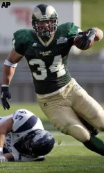 Kyle Bell ran for three scores Thursday night.