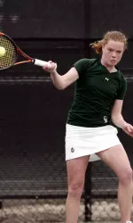 Emily Kirchem paired with Hilary Tyler for an 8-0 victory.
