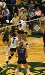 Tessa Nelson is one of the leading candidates for MWC Freshman of the Year.