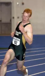 Justin Hazzard was one of eight Rams to win a conference title last weekend.