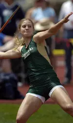 Emily Pearson posted two personal bests in the first four events of the heptathlon.