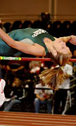 Rae Backes Again Won the High Jump Competition At Don Kirby.