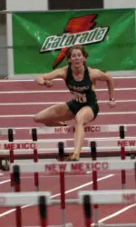Katie Lloyd won the MWC Pentathlon for the second straight year.
