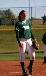 Senior pitcher Jessica Strickland