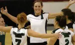 Jaime Strauss had a career-high 30 kills
