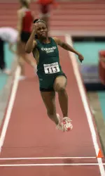 Tanesha Johson set two personal best and a Benich Classic record.