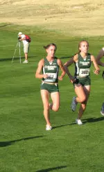 Ellie Rastall (left) won the Wyoming Invitational