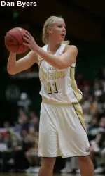 Freshman forward Meghan Heimstra