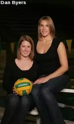 Captains Emily Chambers and Krystyna McCright