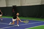 After winning two of three doubles matches Saturday, earning the doubles point against San Diego State, the Rams had confidence heading into Sunday's match against UNLV, Head Coach Jon Messick said.