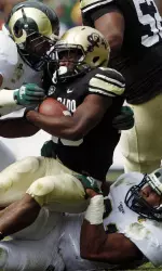 Cory James recorded three sacks in his first career game.