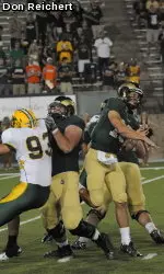 Garrett Grayson completes a pass vs. North Dakota State.