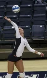 Cayla Broadwater, who played volleyball at UConn for three seasons before participating in track at CSU, will have one year of eligibility remaining.