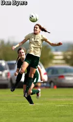 Freshman Amy Eckert played all 90 minutes against GCU