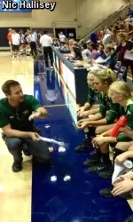After dropping the opening set, CSU responded with three set victories to take the match, 3-1, vs. Virginia.