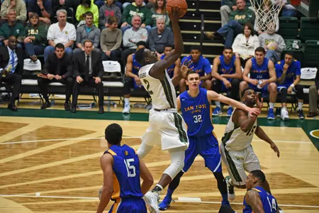 2015-16 CSU Men's Basketball- Emmanuel Omogbo